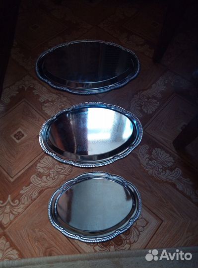 Набор подносов новый (3 штуки)