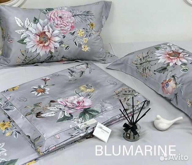 Постельное белье евро Blumarine