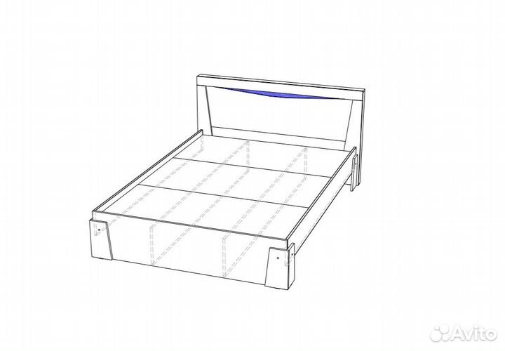 Кровать Паола кр 704
