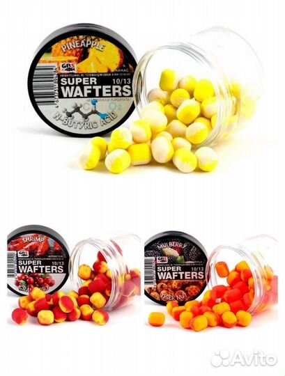 Бойлы насадочные POP UPS, wafters, dumbells