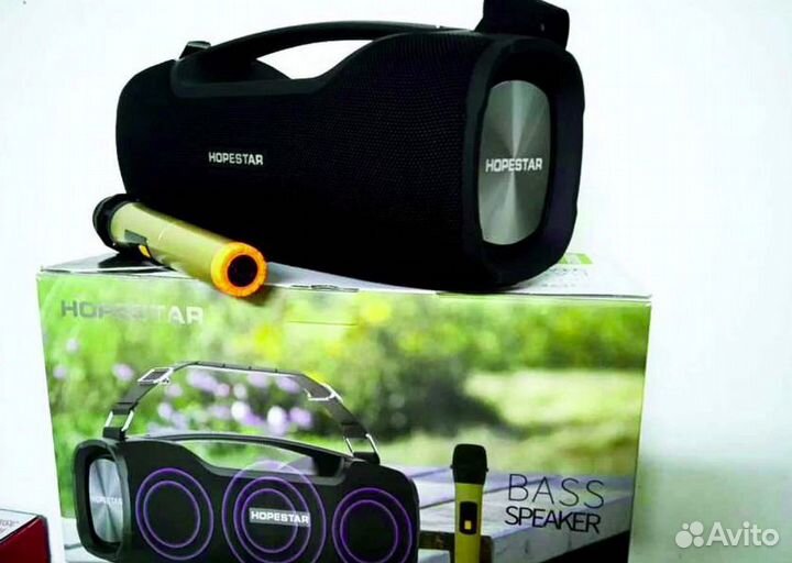 Колонка Hopestar A6 Pro + Встроенный Сабвуфер