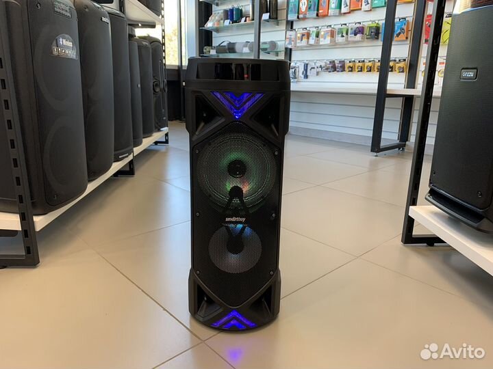 Блютуз колонка с подстветкой 30Вт