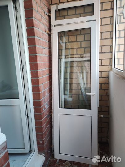 Балконная дверь с окном бу