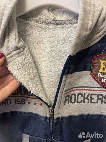 Куртка джиновая 110 см