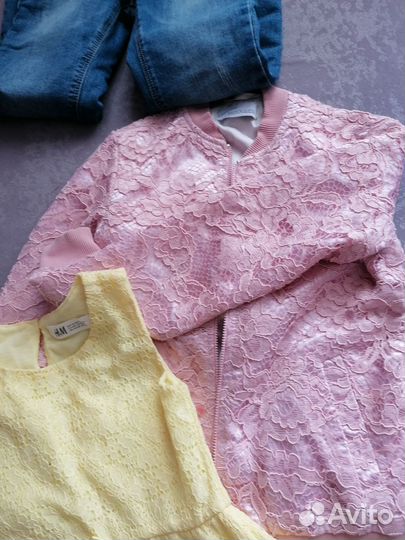 Детские вещи пакетом для девочки