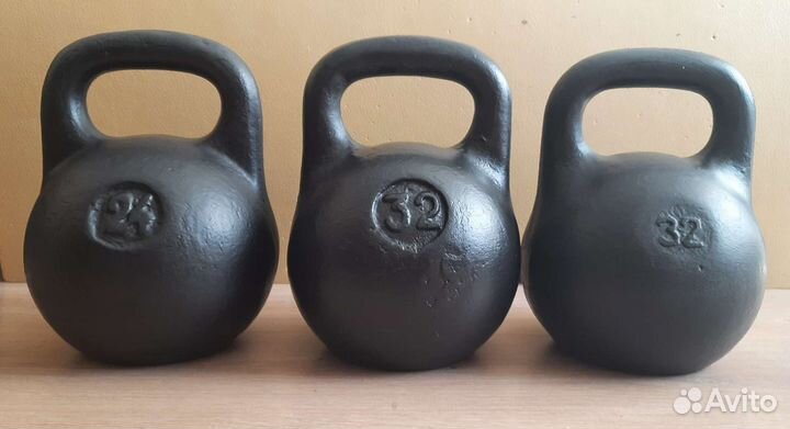 Гири 24кг, 32 кг