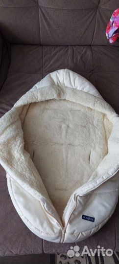 Зимний конверт в коляску