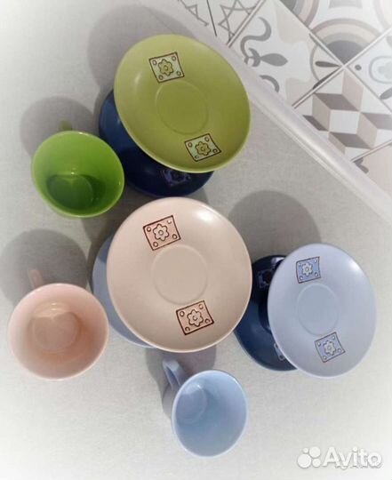 Чашка с блюдцем