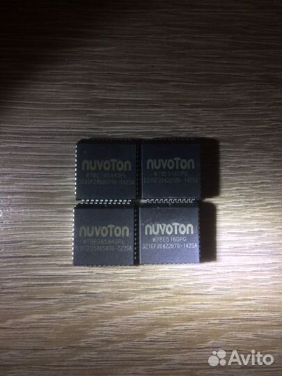 Процессор nuvoton w78e365a40pl и w78e516dpg