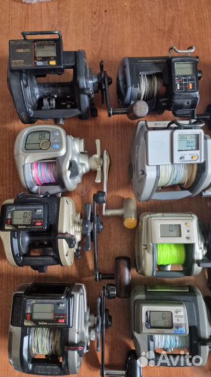 Мультипликаторные катушки Daiwa, Shimano, Ryobi