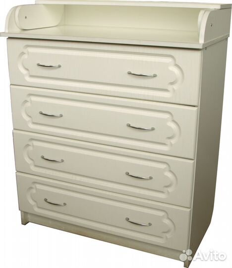 Комод Соня 80/4 мдф пеленальный (4 ящика)