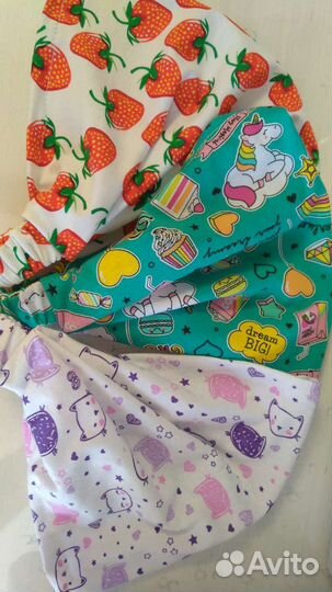 Косынка на голову для девочки