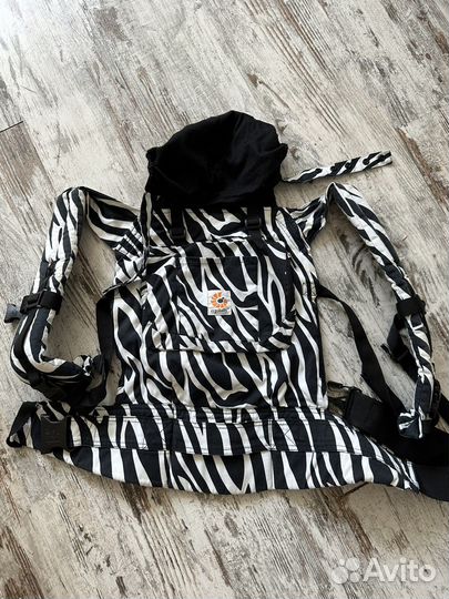 Эрго рюкзак ergobaby carrier зебра переноска