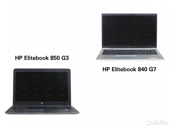 Ноутбуки HP EliteBook 840 G4 G6 G7/850 G3 G5 G7 G8