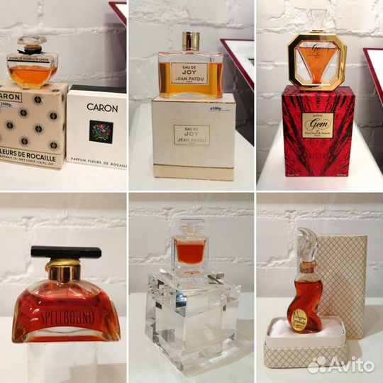 SpellBound, Serenade, Versace V'E, Gem духи винтаж