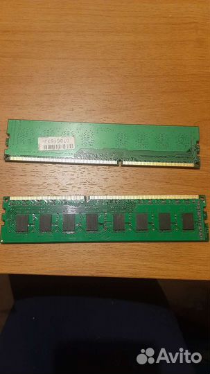 Оперативная память ddr3 4 gb и 2gb