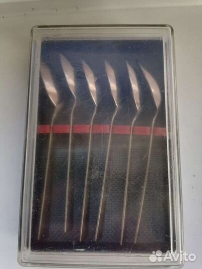 Ложка с позолотой, М Н Ц