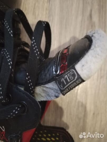 Коньки хоккейные bauer vapor 2X размер yth 11,5 EE