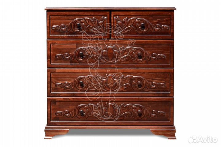 Комод-М резьба объемная