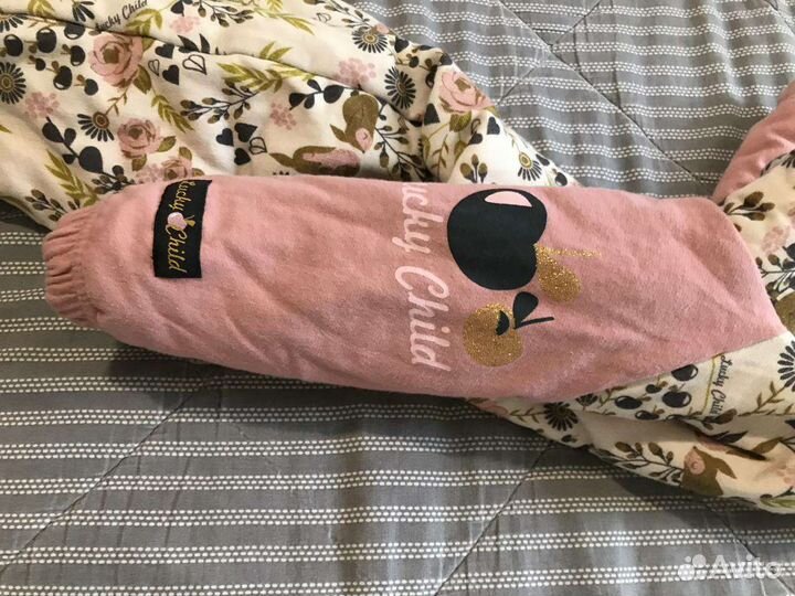 Комбинезон утепленный для девочки 68-74