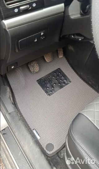 Автоковрики EVA с бортами в Хëндай Гетц эва