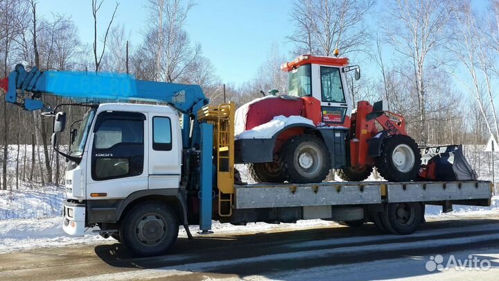 Эвакуатор 10т, сходни, лебедка, грузовик с краном