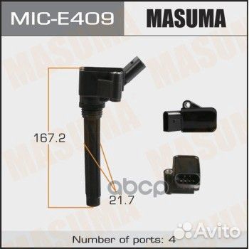 Катушка зажигания masuma MIC-E409 Masuma