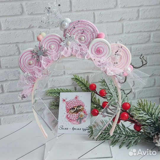 Ободок конфетка