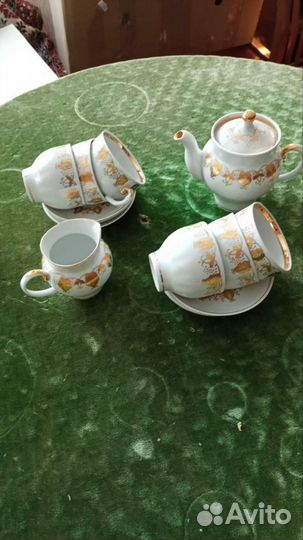 Сервиз чайный Барановка. Фарфор