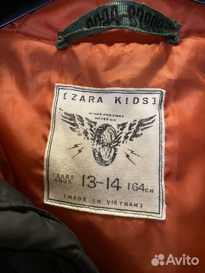 Куртка на подростка Zara