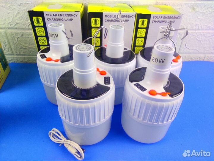 Фонарь аккумуляторный туристический