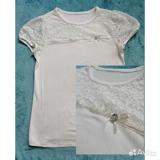 Блузка школьная 140-146