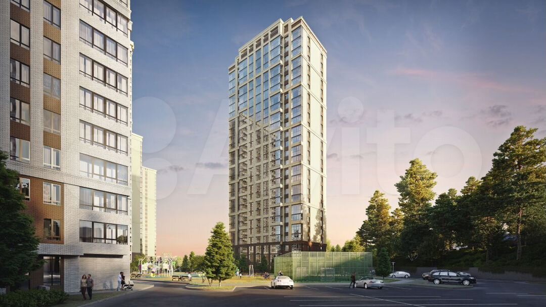 1-к. квартира, 26,7 м², 12/25 эт.