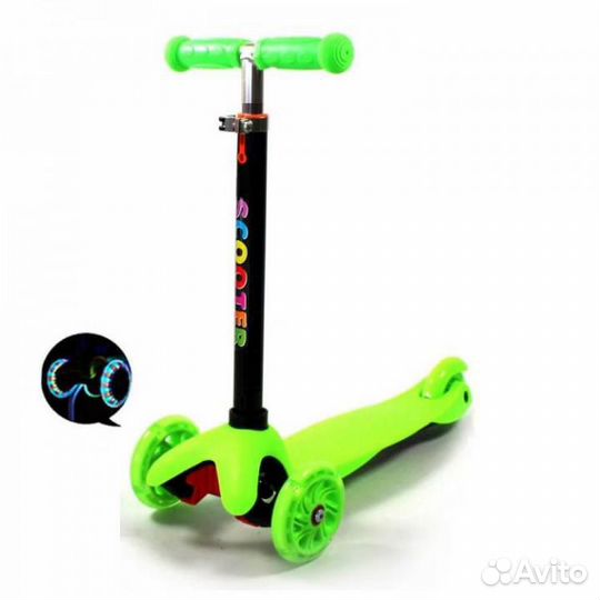 Самокат детский Scooter Maxi Mini 3 колеса. Новый