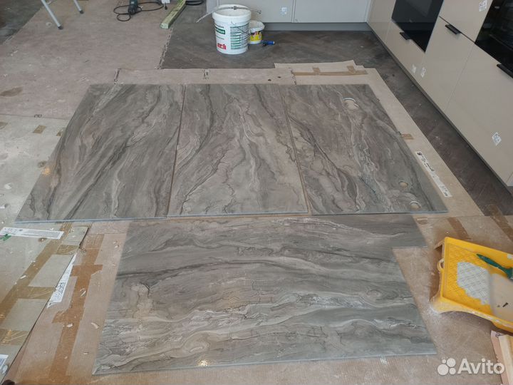 Плитка керамогранит бу