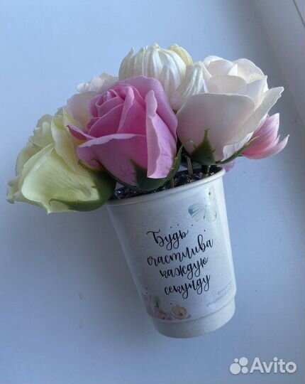 Букеты из мыла цветы