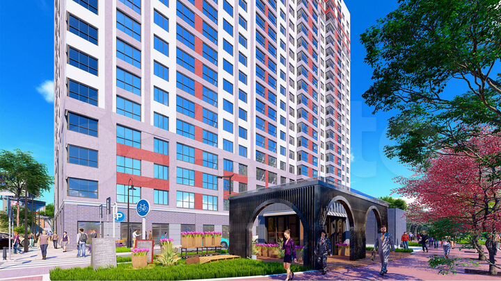 1-к. квартира, 36,2 м², 18/22 эт.