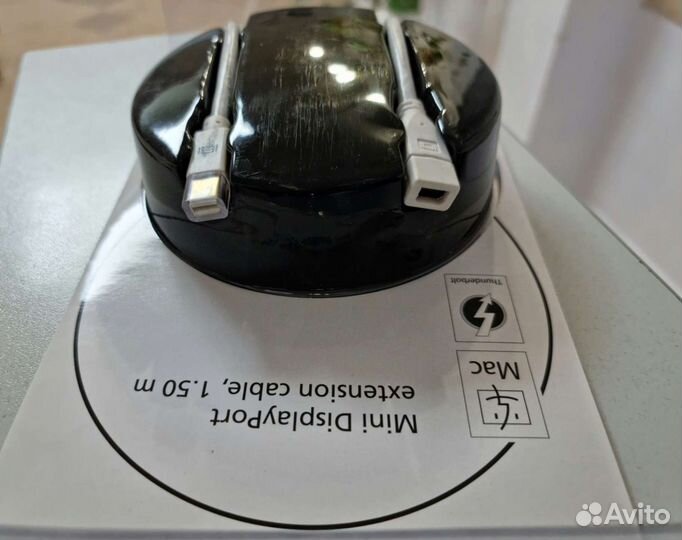 Переходник miniDP(M) -miniDP(F) 1.5m позолоченные