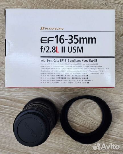 Объектив canon EF 16-35 mm 1:2.8 LII USM