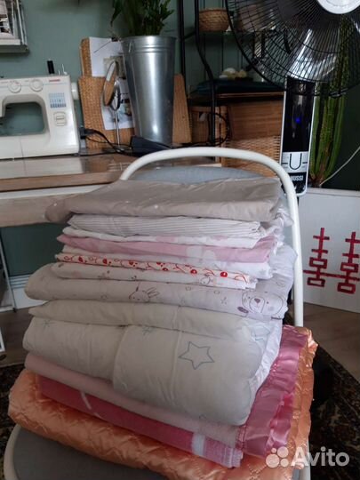 Детское постельное белье 120 60 IKEA, одела, плед