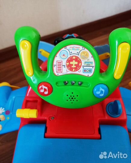 Каталка самолёт машинка сортер Kiddieland