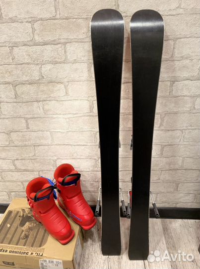 Горные лыжи atomic с ботинками salomon