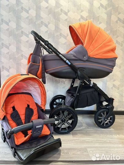 Коляска 2 в 1 adamex jetto