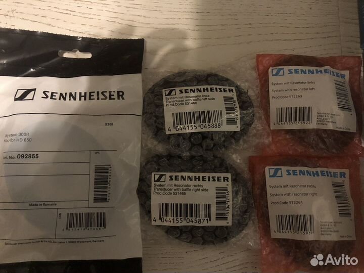 NEW комплектующие/запчасти сеннхайзер (sennheiser)