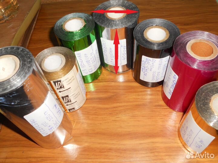 Фольга для горячего тиснения (5 цветов)