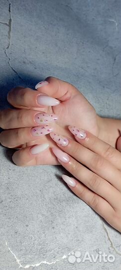 Маникюр, гель- лак, наращивание ногтей