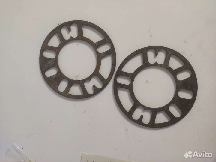 Проставки колесные 5мм универсальные