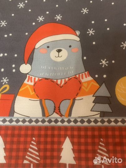 Ткань новогодняя