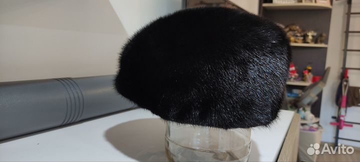 Меховая норковая мужская кепка