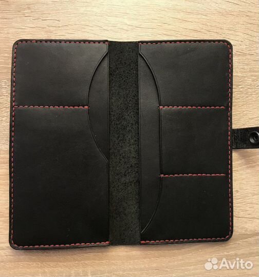 Кожаный кошелек, портмоне, клатч., бумажник